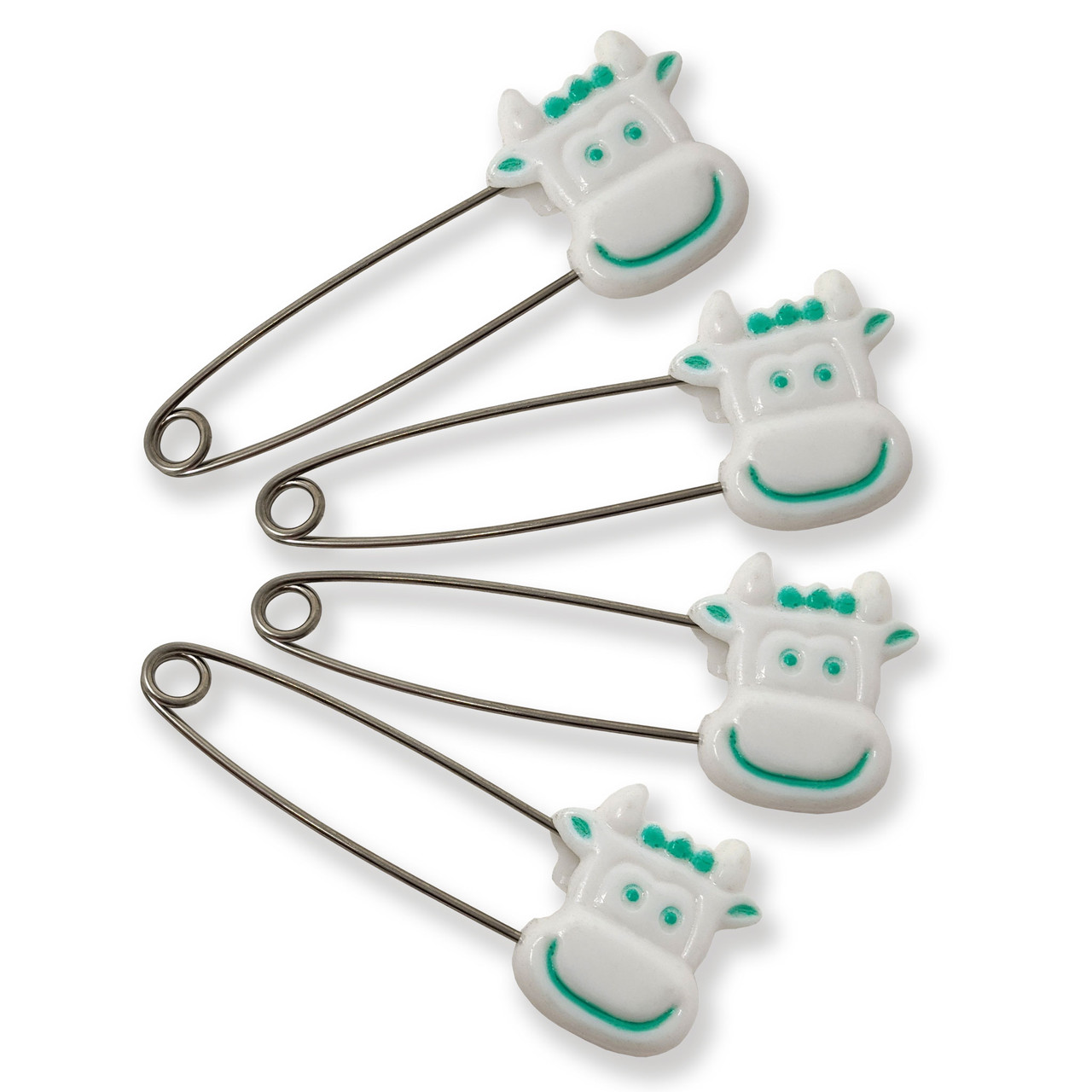 Rearz - Jumbo Duck Steel Locking Diaper Pins White