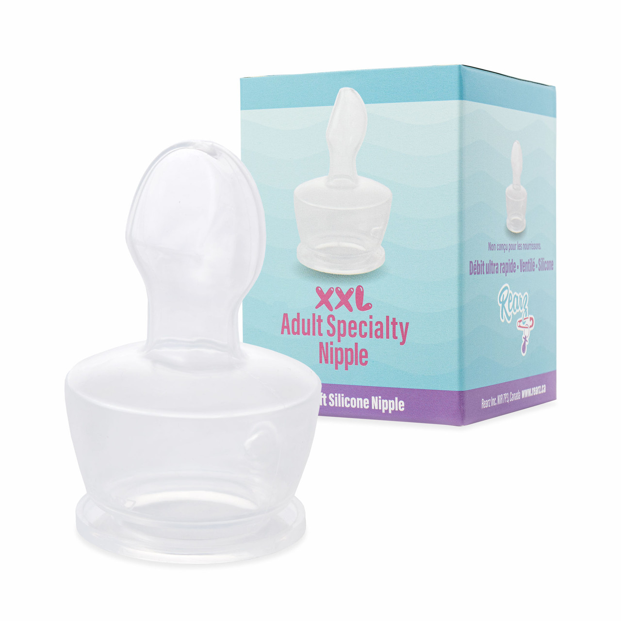 XXL Silicone Adult Specialty Bottle Nipple