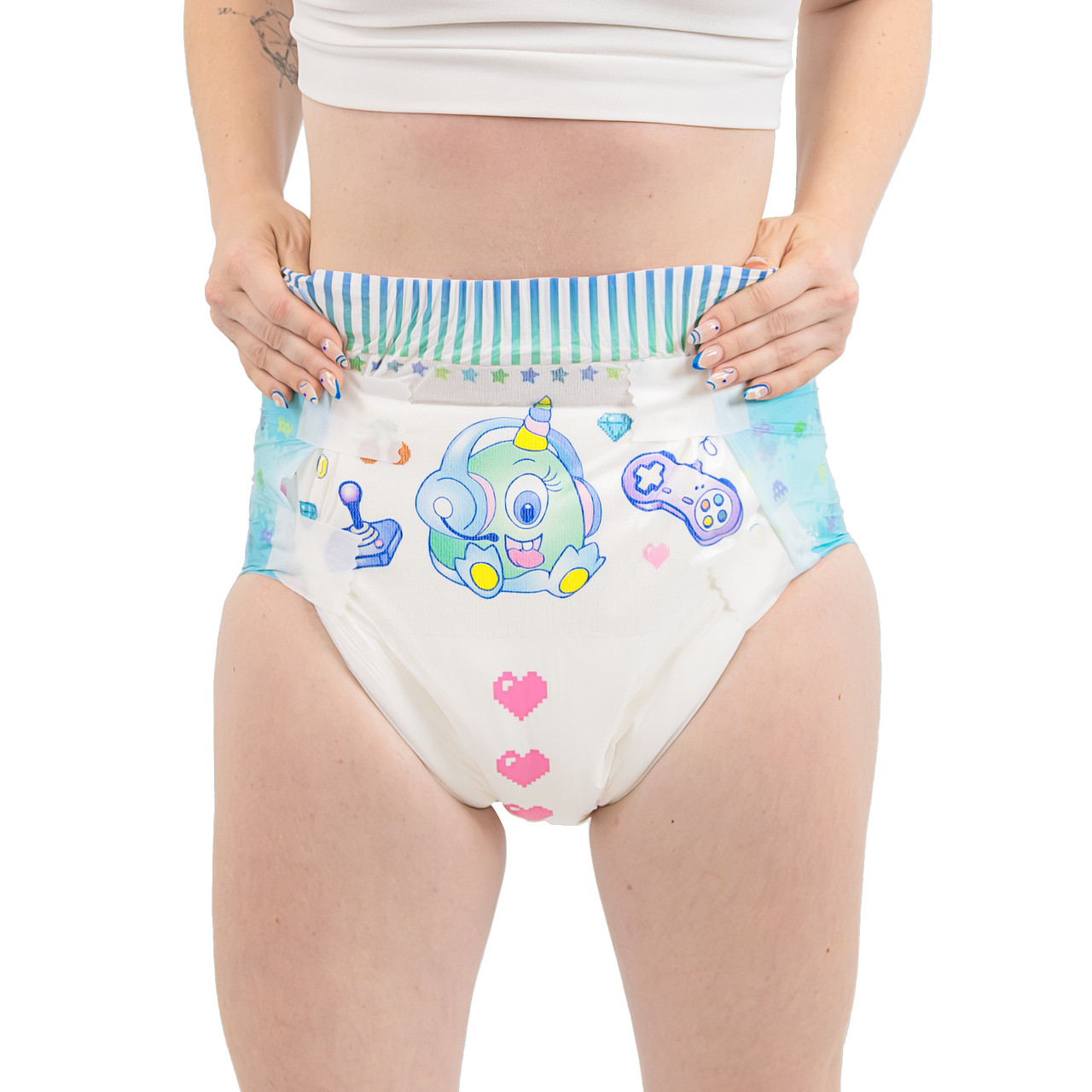 ABDL Printed Diapers | Lil' Monsters