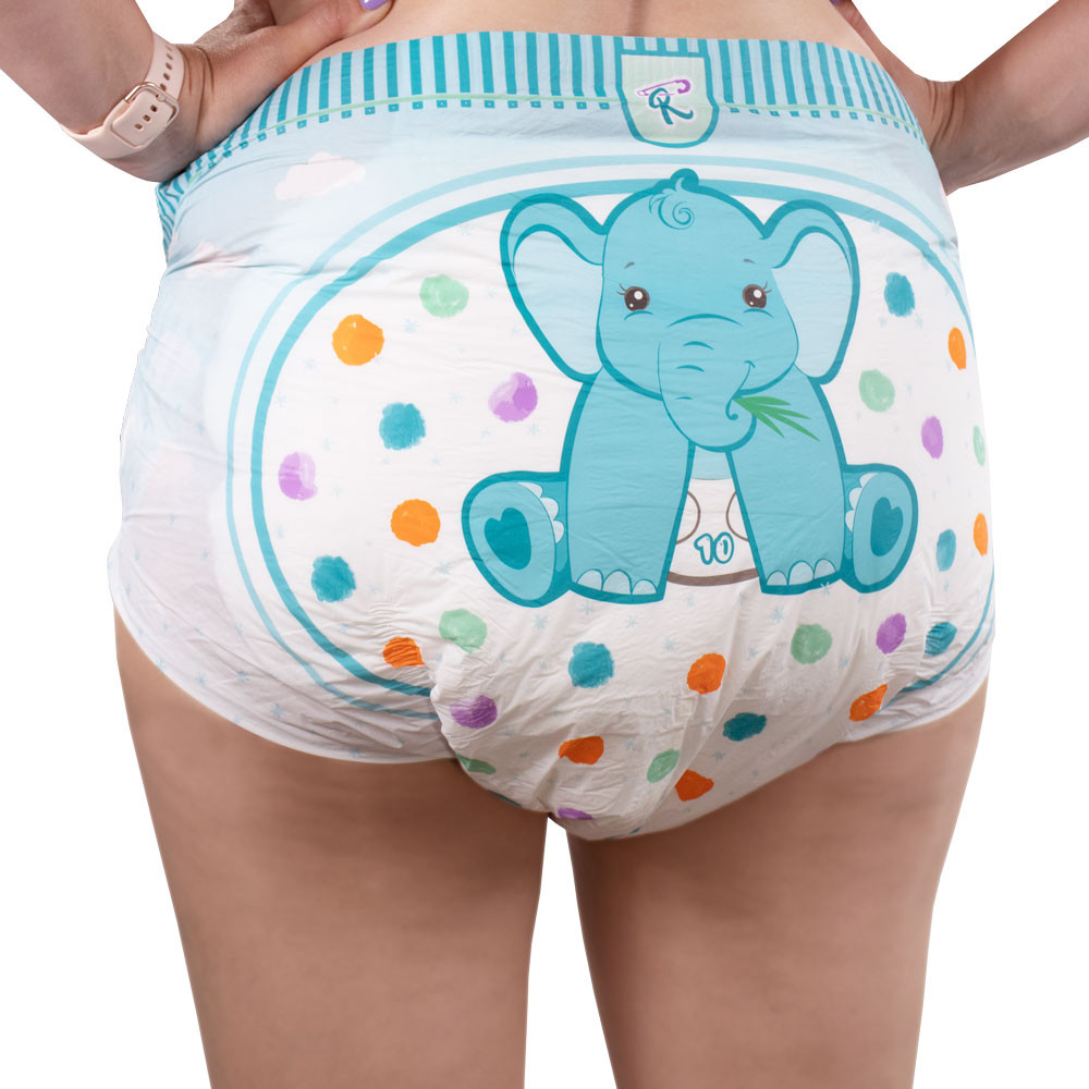 ABDL Printed Diapers | Critter Caboose Briefs