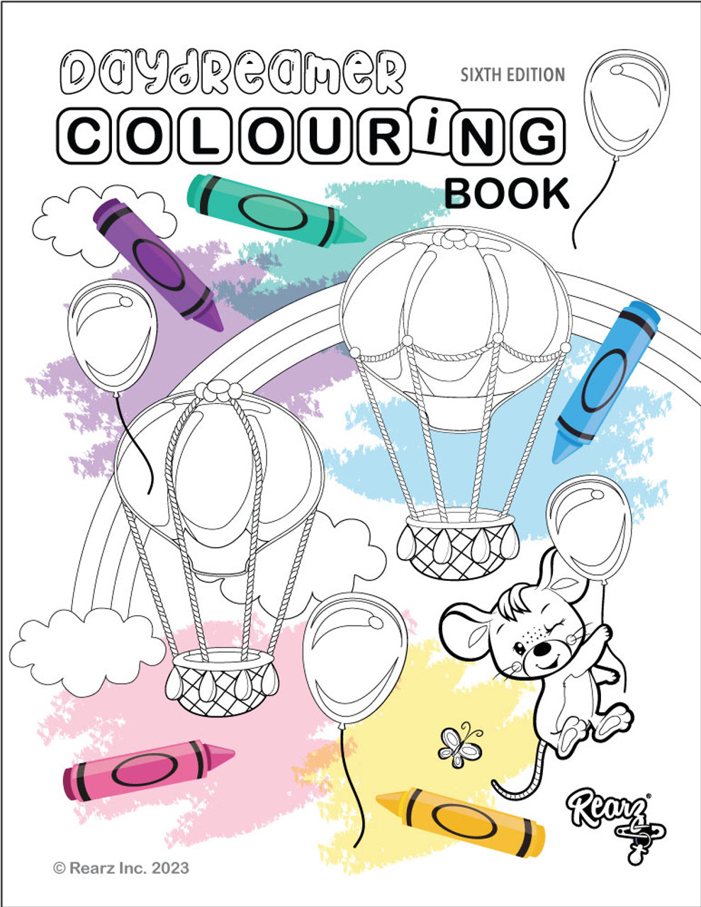 Rearz Adult Colouring Book - Downloadable