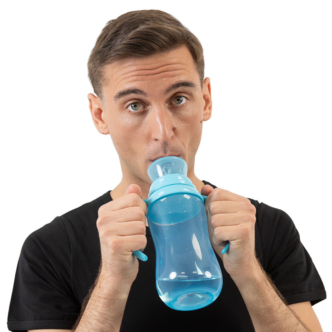 Rearz Inc | Blue Plastic ABDL Bottle
