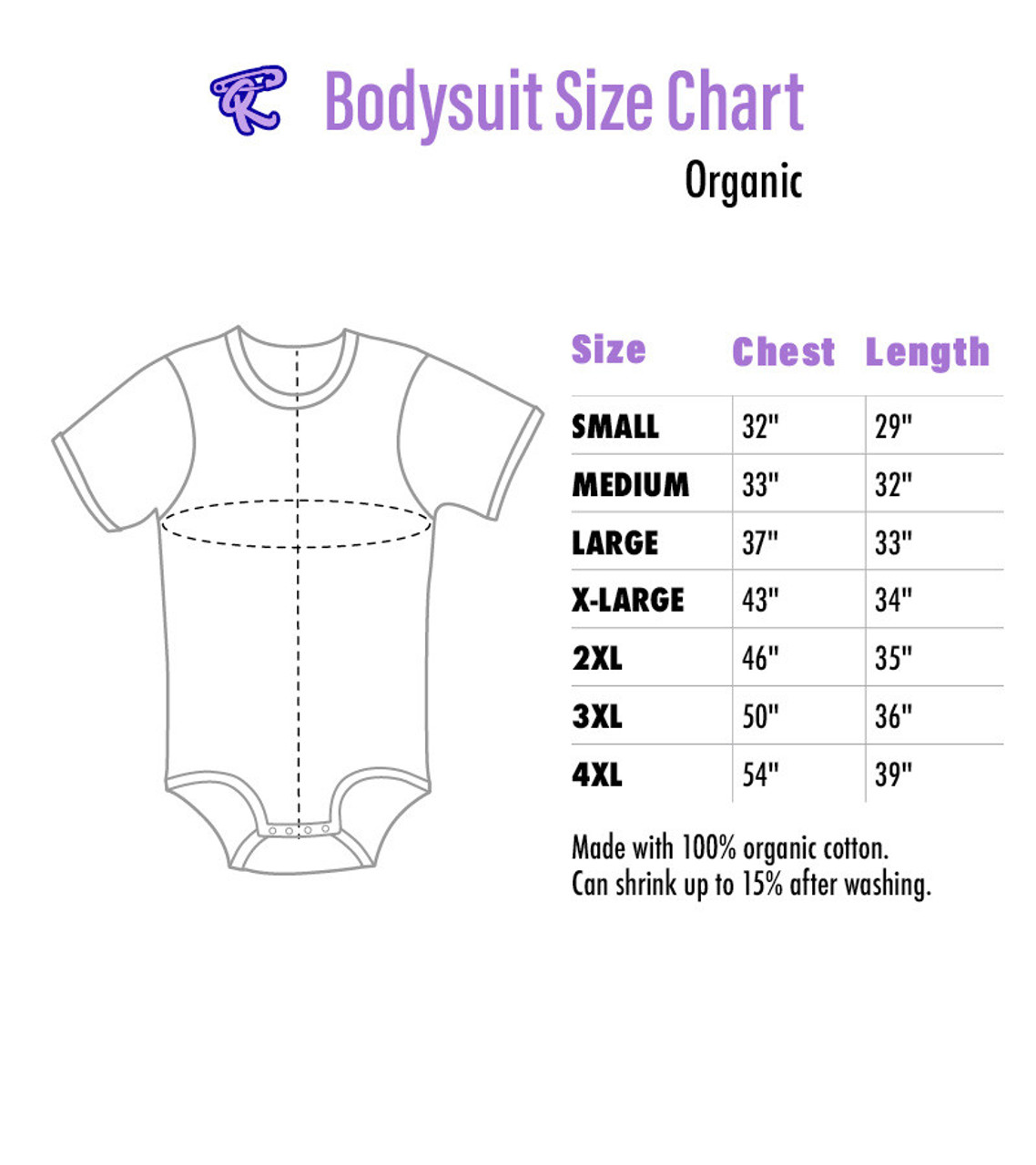 Lunar Cub Organic Blue Unisex Bodysuit