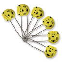Cats & Bears Diaper Pins - 6 - Clearance