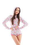 Lil Bella Hooded Adult Bodysuit