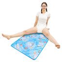Female model sitting on the absorbent Splash change pad.