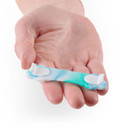 Model holding ABZ Clips.