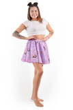 Princess Pink Mini Skater Skirt