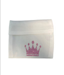 Glittery Crown Pacifier Storage Pouch