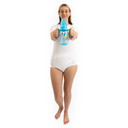 Female model holding Rearz adult bottle.