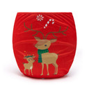 Back of reindeer adult diaper cover
