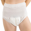 Modeled Premium Underwear, front-view.