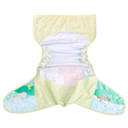 Barnyard diaper wrap extended open, inner-side.