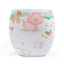 Adult pocket diaper, back-view.