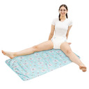 Female model sitting on Bunnyboo Change Pad.