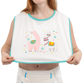 Alpaca Adult Bib