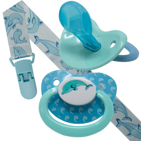 Dolphin Pacifier Set
