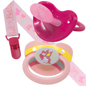 Lil Bella 2 Pacifier Set