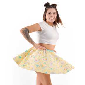 Alpaca Mini Skater Skirt