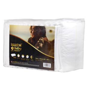 Bag of BeDry Night Premium Briefs.
