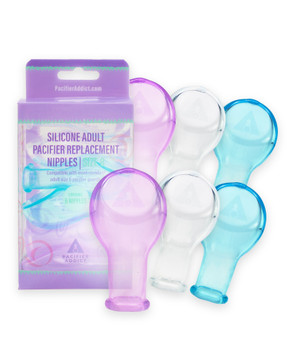 Coloured Hypnos Replacement Size 8 Pacifier Teats