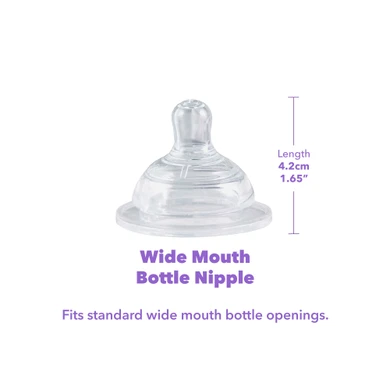 Bottle Nipple Measurements.