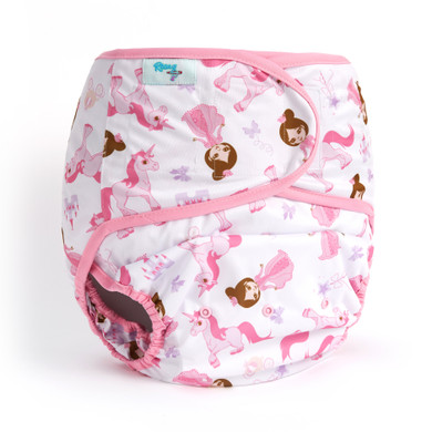 CutiePlusU Adult Cloth Diaper Washable Adult Pocket Nappy Cover Adjustable  Reusable Breathable Leak Free - Cute Giraffe