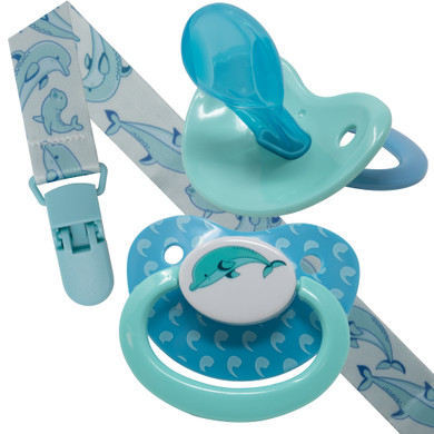 Dolphin Pacifier Set