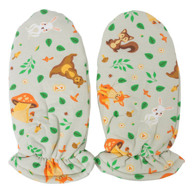 Woodland Padded Adult Scratch Mittens