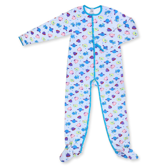 Lil' Monster Adult Footed Jammies
