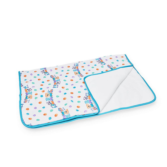 Folded Critter Caboose change pad.