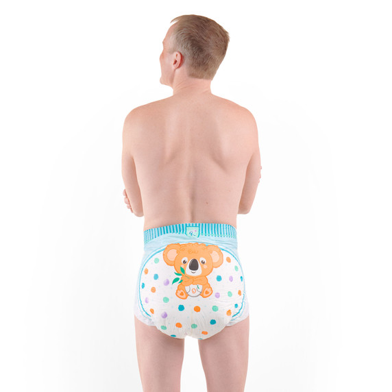 ABDL Printed Diapers  Critter Caboose Briefs