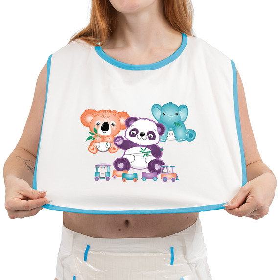 Critter Caboose Bib