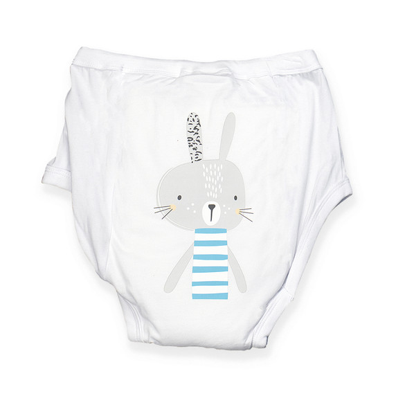 Striped Bunny Blues Training Pants