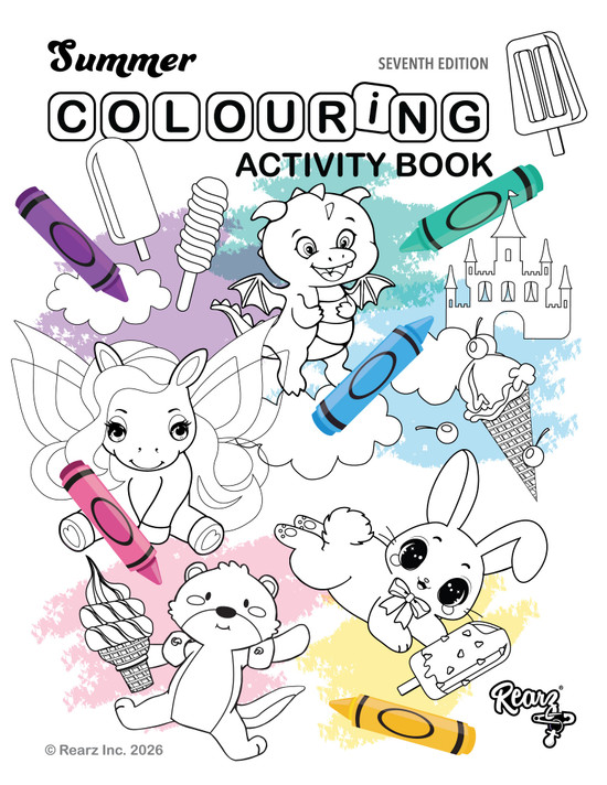 Rearz Adult Colouring Book - Downloadable