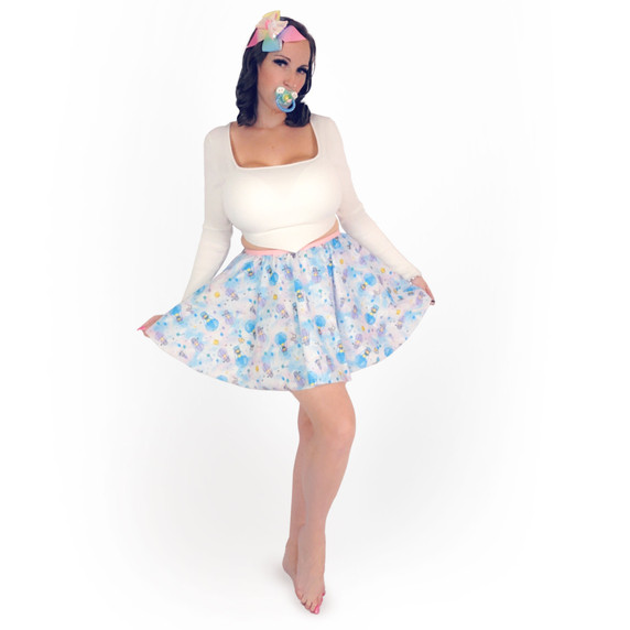 Daydreamer Mini Skater Skirt