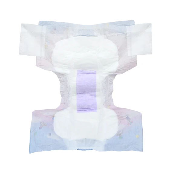 Inside of extended-open Daydreamer Diaper.