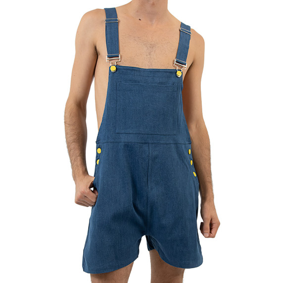 Denim Shortall Outfit