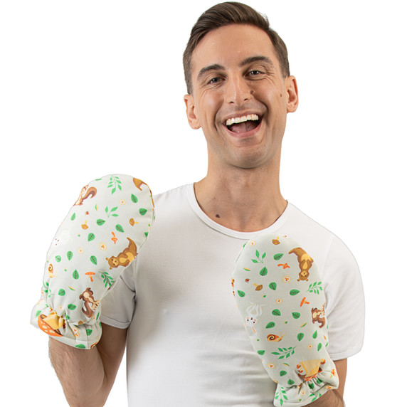 Barnyard Padded Adult Scratch Mittens
