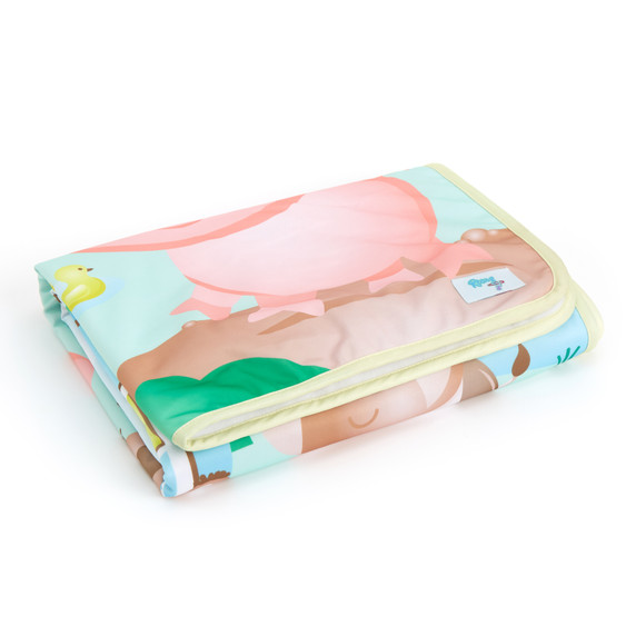 Folded Barnyard change pad.