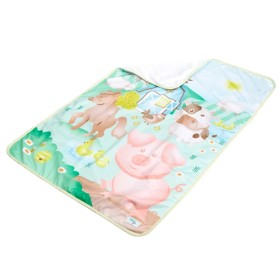 Comfortable Barnyard change pad lying flat.
