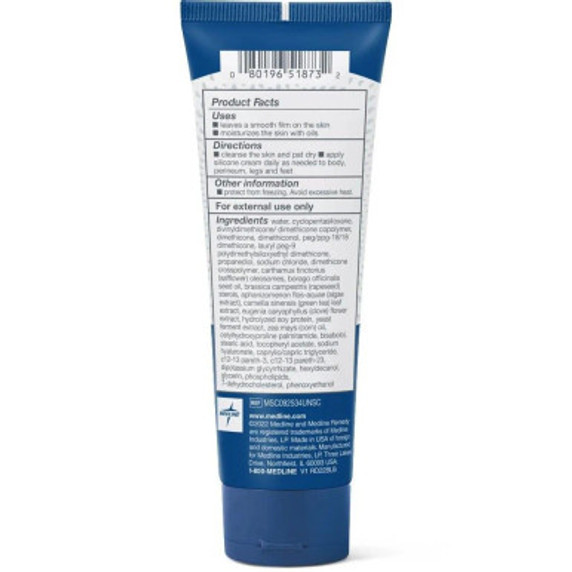 Remedy barrier cream label with ingredients.