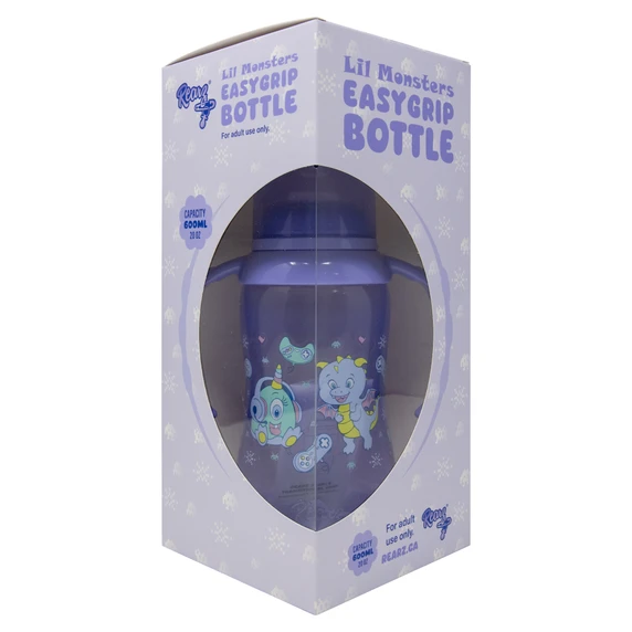 Lil' Monsters Easy Grip bottle in box.