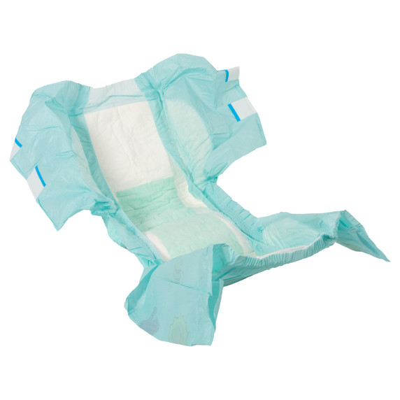 Inside of Adult Diaper.