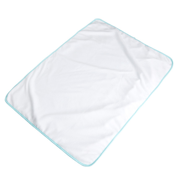 Change pad lying flat upside-down.