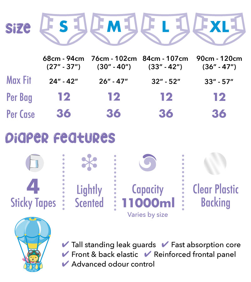 Daydreamer ABDL Diapers