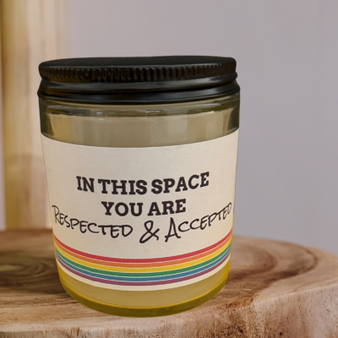 Respected & Accepted Candle