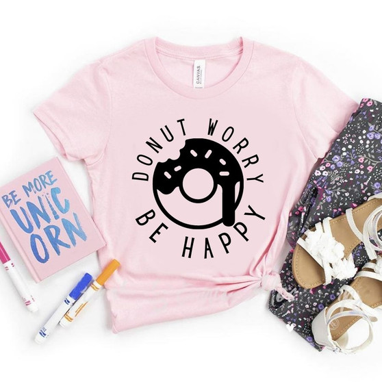 Donut Worry - Be Happy Youth Shirt