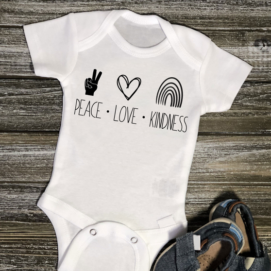 Peace, Love & Kindness Infant Bodysuit