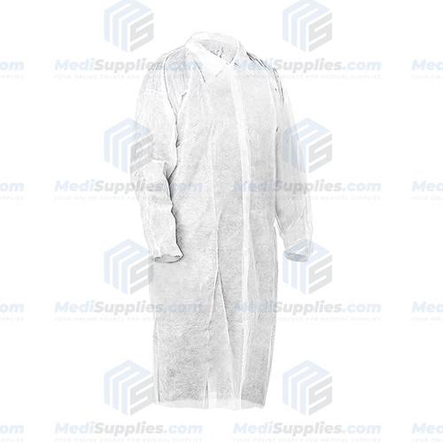 Lab Coat - White (3 Pockets)